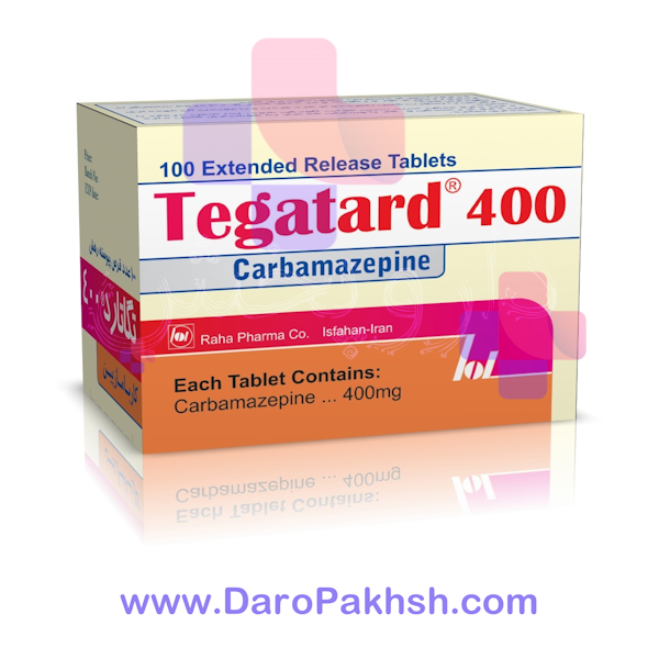 قرص آهسته رهش تگاتارد 400 میلی گرم