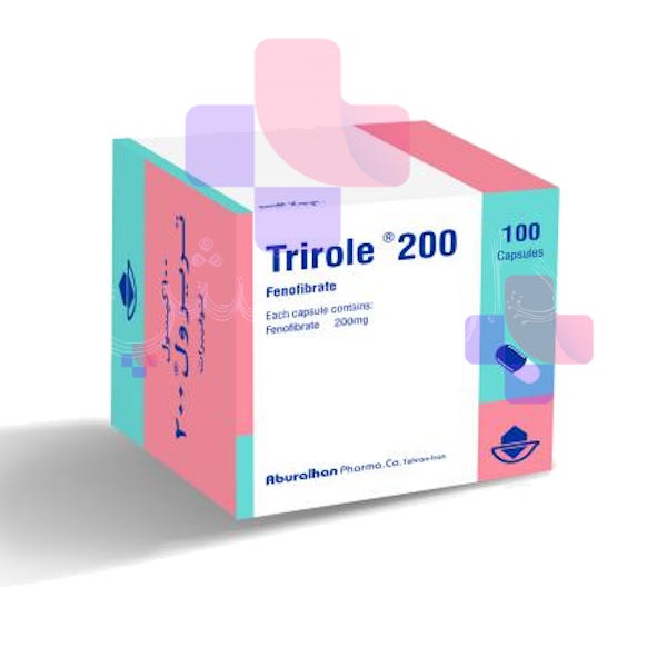 کپسول تریرول 200 میلی گرم - تری رول TRIROLE 200MG CAP