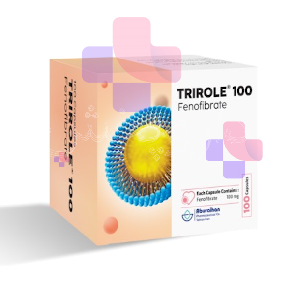 کپسول تریرول 100 میلی گرم - تری رول TRIROLE 100MG CAP