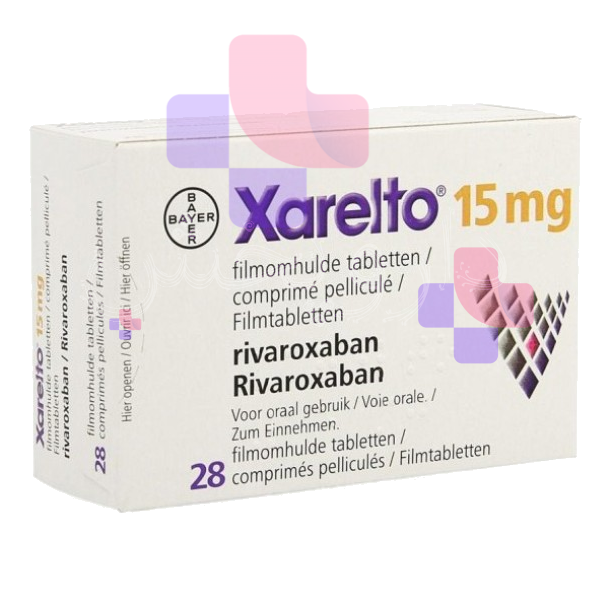 قرص زارلتو 15 میلی گرم XARELTO 15 MG TAB
