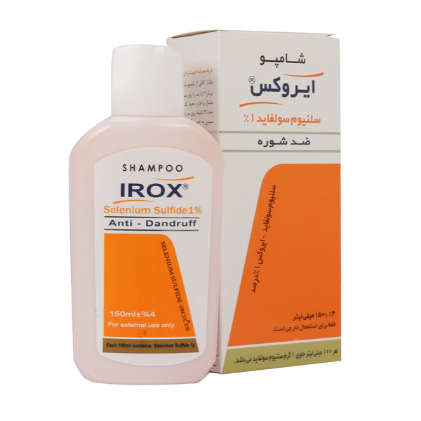  شامپو سلنیوم سولفاید ایروکس ۱ درصد ۱۵۰ میلی لیتر
