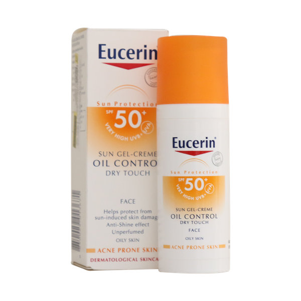  ژل کرم ضد آفتاب پوست چرب اوسرین SPF50 حجم ۵۰ میلی لیتر