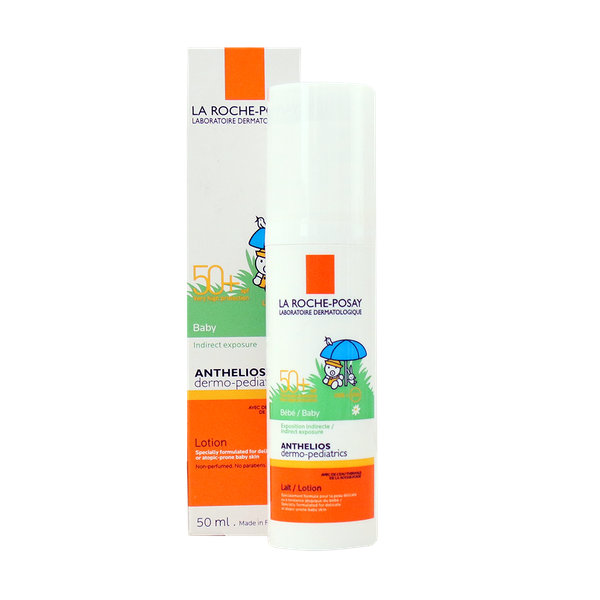  لوسیون ضد آفتاب نوزادان آنتلیوس لاروش پوزای +SPF50 حجم ۵۰ میلی لیتر