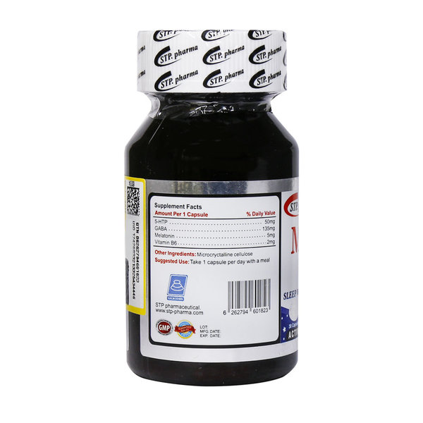  کپسول ملاتونین پلاس گابا اس تی پی فارما 30 عدد