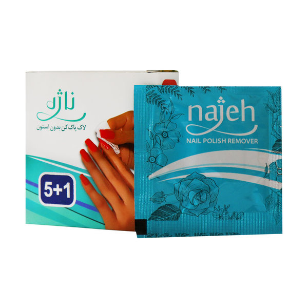  لاک پاک کن بدون استون ناژه