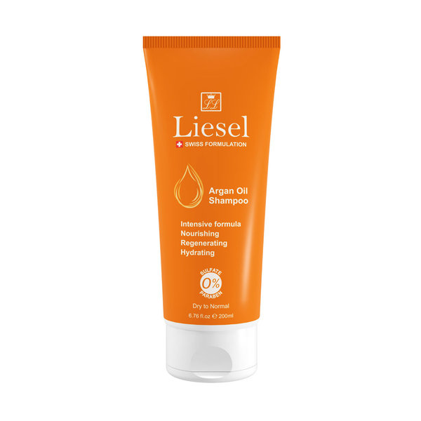  شامپو روغن آرگان لایسل مناسب موهای خشک 200 میلی لیتر
