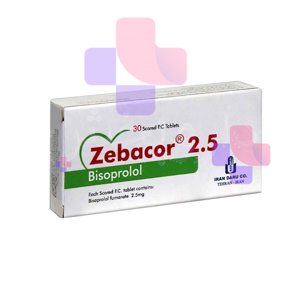 قرص زباکر 2.5 میلی گرم (زباکور)